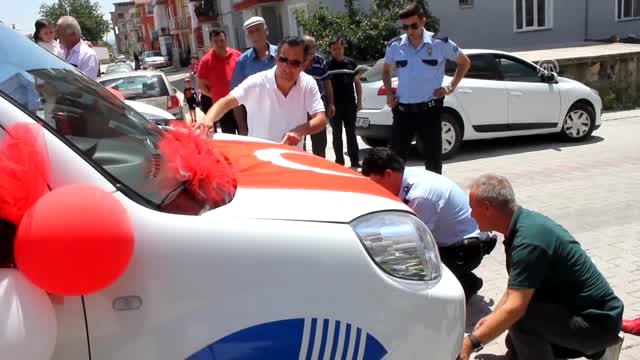 Polis Aracı Şehit Kardeşine Sünnet Arabası Oldu – Kütahya