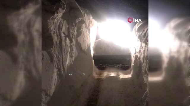Yüksekova’da Kar Kalınlığı 5 Metreyi Geçti