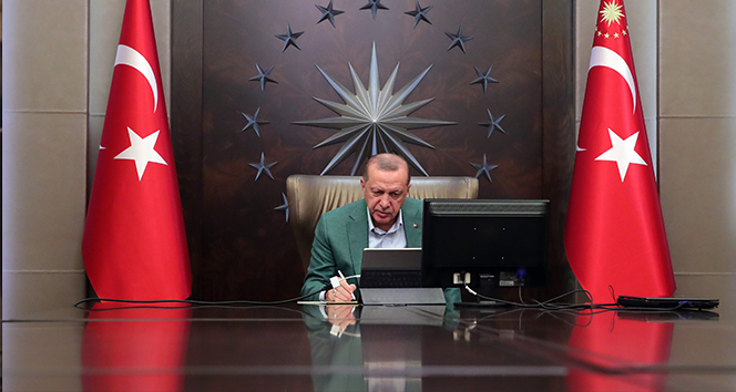 Cumhurbaşkanı Erdoğan: ‘Adımlarımızı eş güdüm içerisinde atmayı sürdürüyoruz’