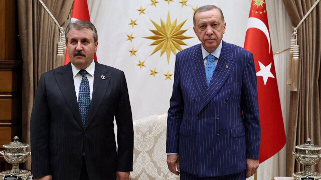 Cumhurbaşkanı Erdoğan Destici’yle görüştü: Seçime farklı listelerle gidiyoruz