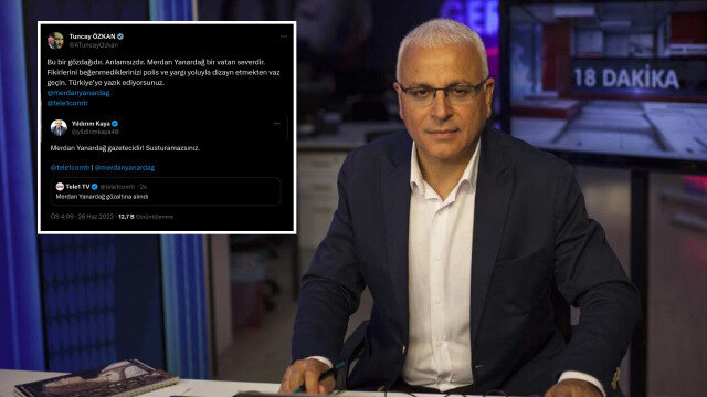 PKK elebaşına methiyeler tertip Merdan Yanardağ’a HDP’den sonra CHP de sahip çıktı: Âlâ bir vatanseverdir