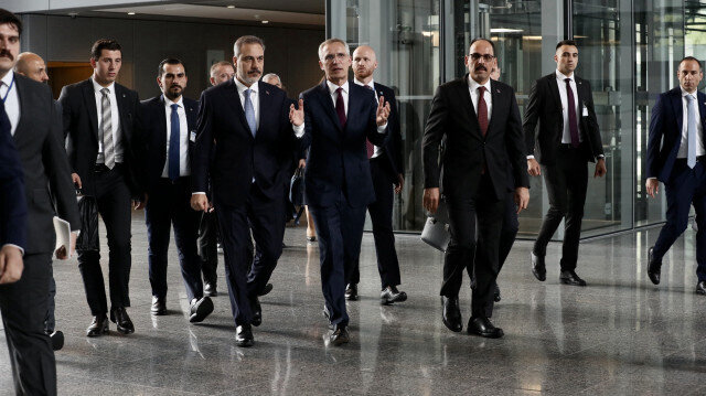 Bakan Fidan NATO Sekreteri Stoltenberg ile görüştü