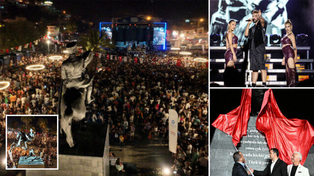 CHP’li Antalya Belediyesi’nden Atatürk heykeline konserli açılış: 40 milyon TL’ye mal oldu