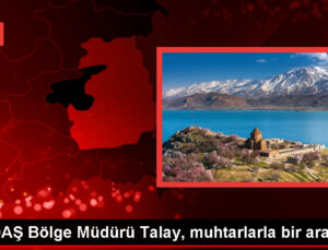 VEDAŞ Bölge Müdürü Fatih Talay, Hakkari’de Muhtarlarla Buluştu