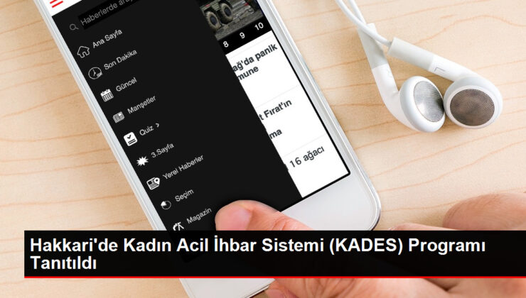 Hakkari’de Bayan Acil İhbar Sistemi (KADES) Programı Tanıtıldı