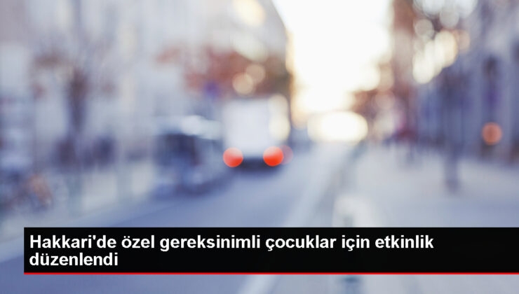 Hakkari’de Dünya Engelliler Günü aktifliği düzenlendi