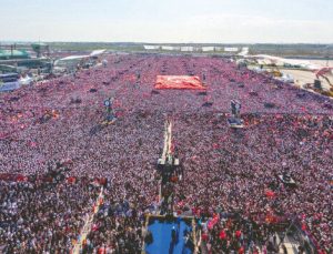 Büyükşehirlere ikili miting