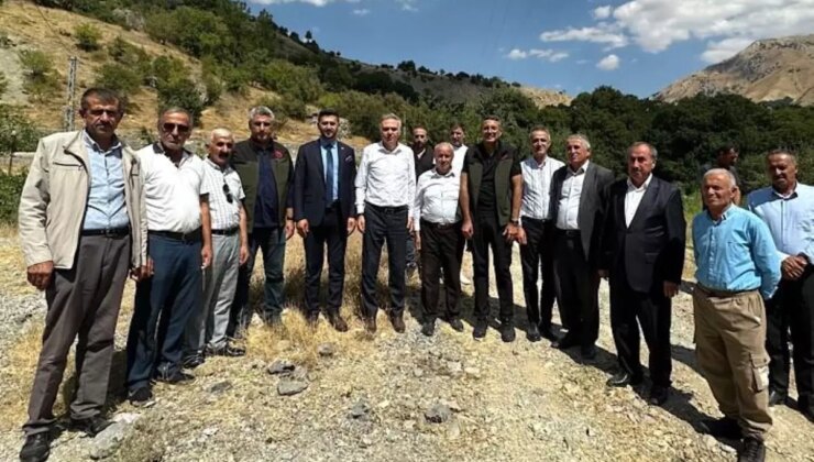 Hakkari Valisi Ali Çelik, Tuğlu, Yeşiltaş ve Dağlıca köylerini ziyaret etti