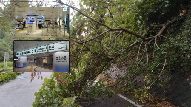 Japonya’da Ampil Tayfunu kabusu: 990 uçuş iptal edildi tren seferleri durduruldu