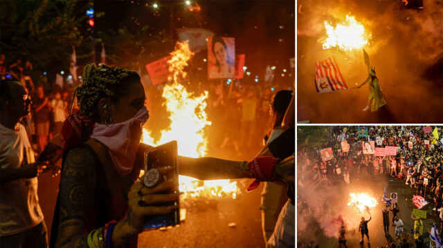 İsrail’de ‘Netanyahu istifa’ sesleri: Binlerce İsrailli meydanlara indi ateş yakıp yolları kapattılar