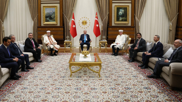 Beştepe’de kritik görüşme: Cumhurbaşkanı Erdoğan Gümülcine ile İskeçe müftülerini kabul etti