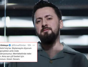 Oyuncu ve direktör Taha Ulukaya Gazzelilere ‘çöl faresi’ diyerek hakaret etti: Bakanlık harekete geçti