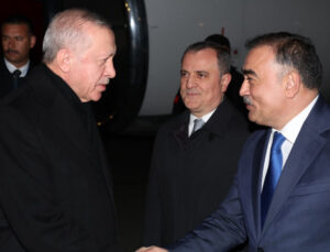 BM İklim Doruğu’na katılacak: Cumhurbaşkanı Erdoğan Azerbaycan’a ulaştı