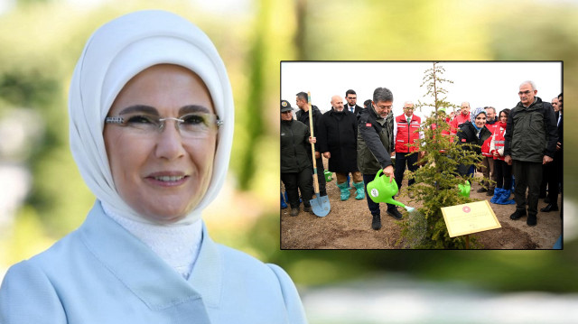Emine Erdoğan’dan Gazze Hatıra Ormanı’na ait paylaşım: