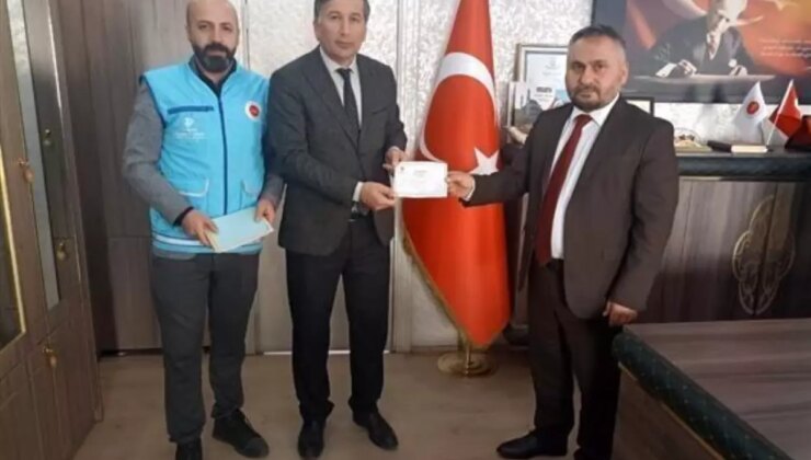 Hakkari Müftülüğü Çalışanından Cami İnşaatına Bağış