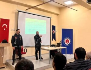 Hakkari Üniversitesinde Özel Güvenlik Görevlilerine Eğitim Verildi