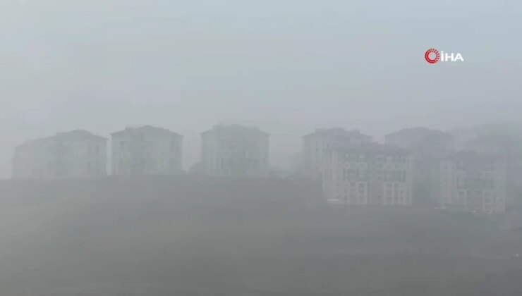 Yüksekova’da Ağır Sis: Görüş Arası 10 Metreye Düştü