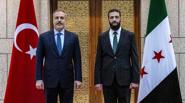 Dışişleri Bakanı Hakan Fidan Şam’da yeni idarenin önderi Şara ile görüştü: Tarihin yanlışsız tarafında yer aldık