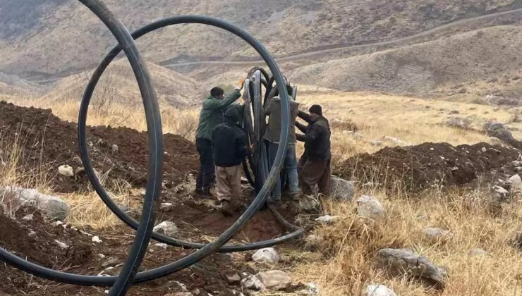 Hakkari’de Umurlu Hudut Kapısı İçin İçme Suyu Çalışmaları Devam Ediyor