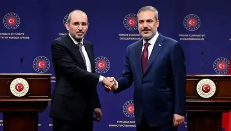 Bakan Fidan Ürdünlü mevkidaşı Eymen es-Safedi ile görüştü