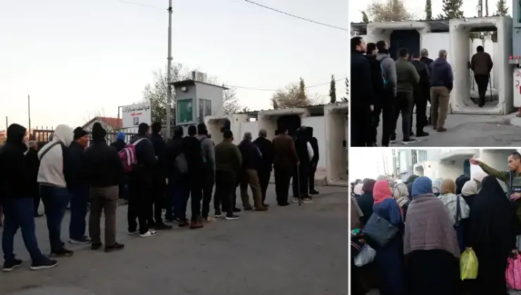 Batı Şeria’daki Filistinliler, ramazan ayının birinci cumasını Aksa’da kılmak için Kudüs’e geçmeye çalıştı