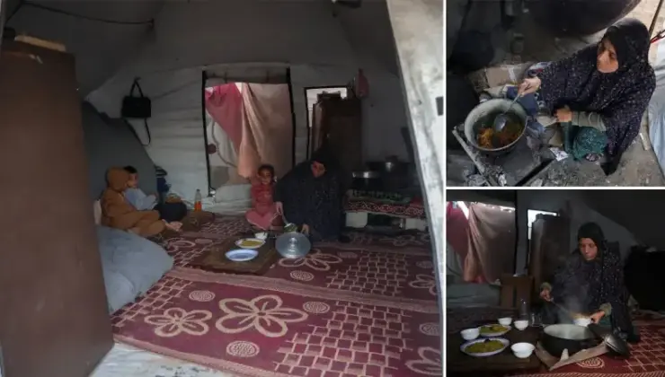 Gazze’de babalarını İsrail akınında kaybeden aile ramazanı buruk karşılıyor