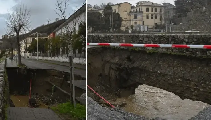 İtalya’da şiddetli yağışların yol açtığı heyelanda bir kişi öldü iki kişi yaralandı