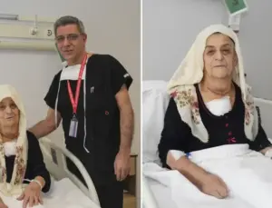 Otuz yıl ertelediği guatr ameliyatında 2 kiloya yakın kitle çıkarıldı