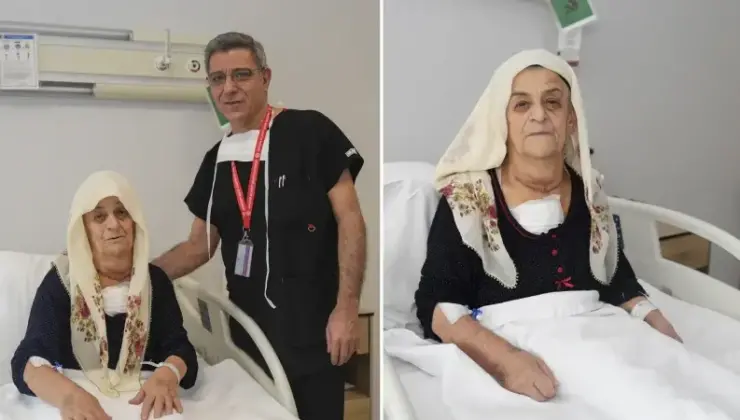 Otuz yıl ertelediği guatr ameliyatında 2 kiloya yakın kitle çıkarıldı