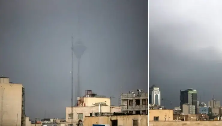 ABD-İsrail başşehir Tahran’da petrol depolarını gaye aldı