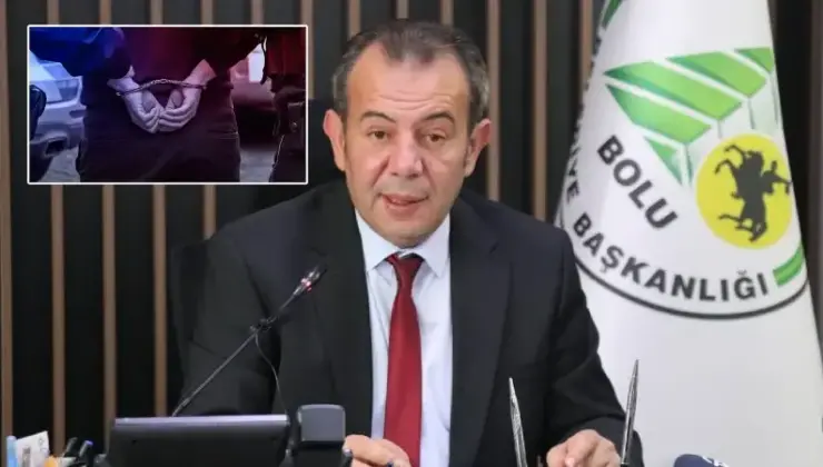 CHP’li Bolu Belediye Başkanı Tanju Özcan rüşvet operasyonu kapsamında gözaltında