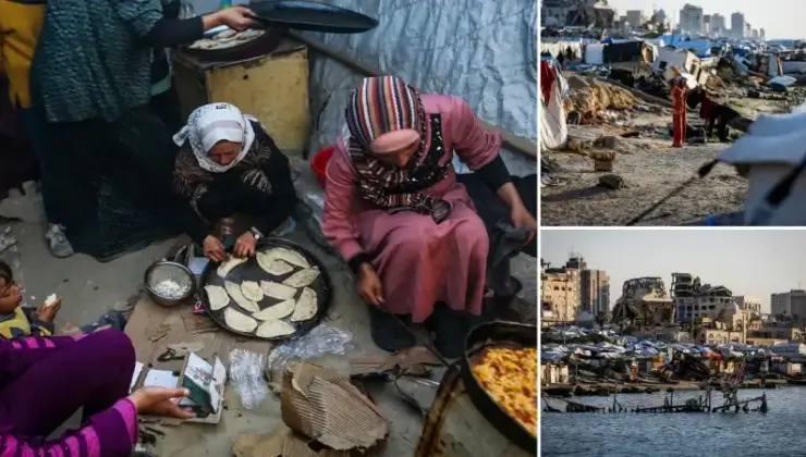 Gazze’de günlük hayat: Filistinliler günlük rutinlerini sürdürmeye çalışıyor