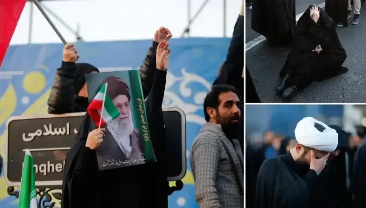 İran’da Hamaney’in vefatının akabinde şovlar düzenlendi