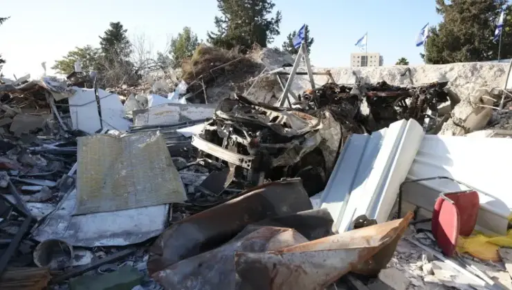 İran’ın İsrail’e misilleme akınıyla Beyt Şemeş’te yıkım meydana geldi