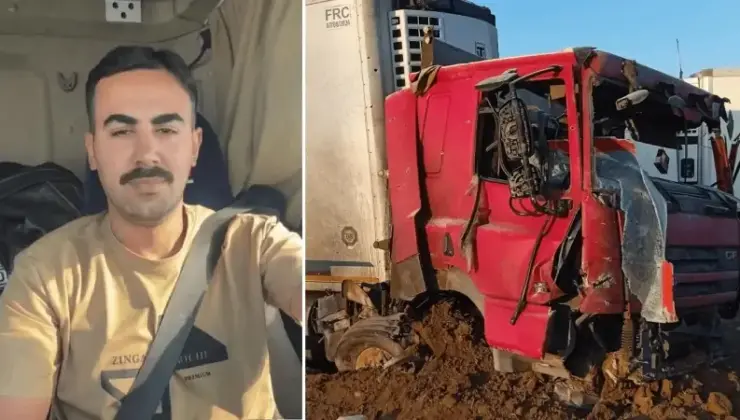 İsrail füzesinin isabet etmesi sonucu Fırat’ın öldüğü TIR’ın manzaraları ortaya çıktı