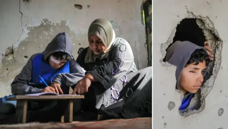 İsrail hücumunda bir gözünü kaybetti: Filistinli çocuk futbol oynamanın hayalini kuruyor