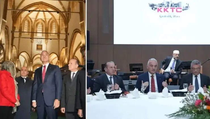 Türkiye -KKTC kardeşliği Lefkoşa’da tıpkı sofrada buluştu