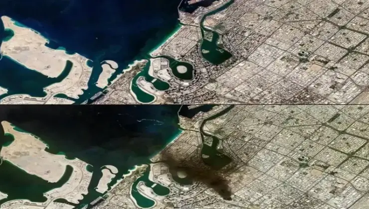 Uydu manzaraları dünyayı şoke etti: ABD üslerinde büyük yıkım