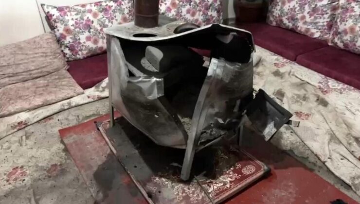 Yüksekova’da odun sobasında patlama: Bir aile vefattan döndü