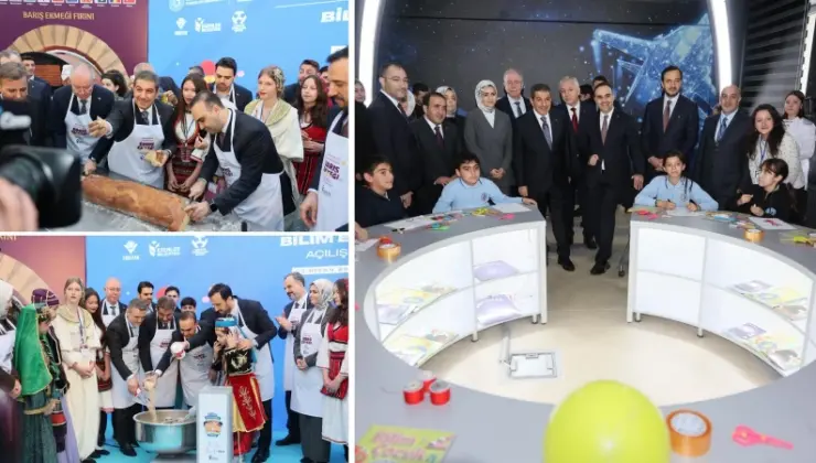 12 ülkeden gelen çocuklar Esenler Belediyesi’nin 16. Memleketler arası Barış Ekmeği Şenliği’nde buluştu