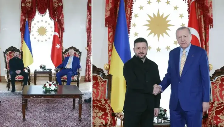 Cumhurbaşkanı Erdoğan, Ukrayna Devlet Başkanı Zelenski ile İstanbul’da görüştü: ‘Bölgenin daha fazla barış ve istikrara gereksinimi var’