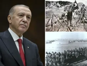 Cumhurbaşkanı Erdoğan’dan Çanakkale Kara Savaşları’nın 111. yıl dönümü iletisi