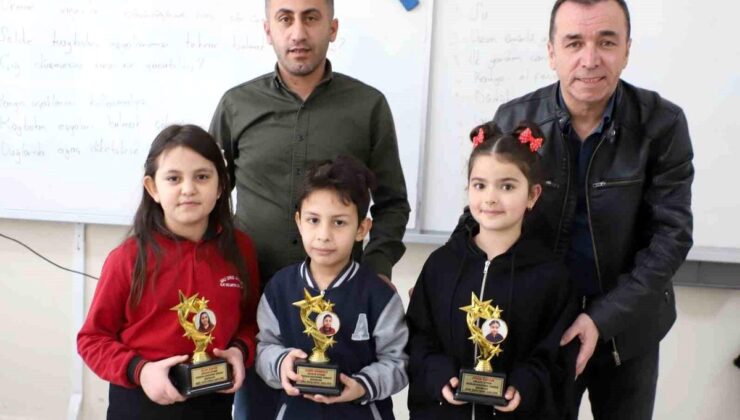 Hakkari’de öğrencilerin başarısı kupayla taçlandı