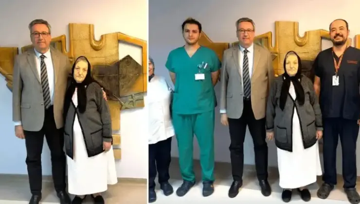 Kayseri’de 72 yaşındaki hastanın kalça etrafından 3,7 kiloluk tümör çıkarıldı