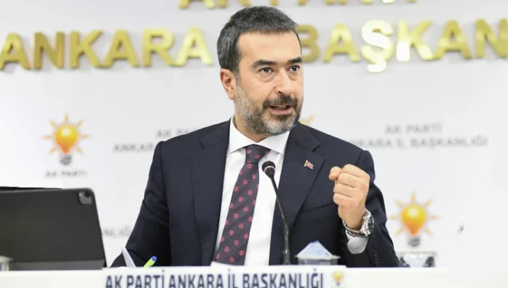 AK Parti Ankara Vilayet Lideri Özcan’dan Özel’e sert reaksiyon: Hizmet yerine nefret kusanların son sığınağı provokasyondur