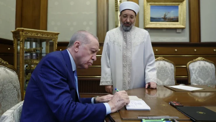 Cumhurbaşkanı Erdoğan kurban vekaletini Türkiye Diyanet Vakfı’na verdi
