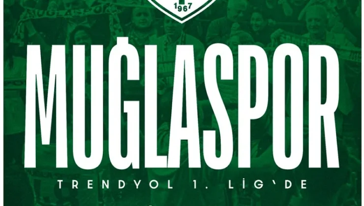 Cumhurbaşkanı Erdoğan, Trendyol 1. Lig’e yükselen Muğlaspor’u tebrik etti