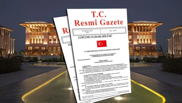 Resmi Gazete’de yayımlandı: İşte Cumhurbaşkanlığı tarafından yapılan atamalar