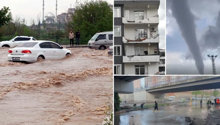 ‘Süper hücre’nin vurduğu Gaziantep’te 39 okul tatil edildi