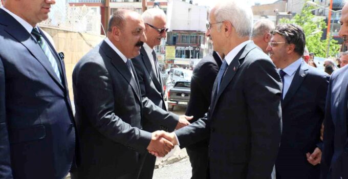 Bakan Uraloğlu’nun Hakkari temasları
